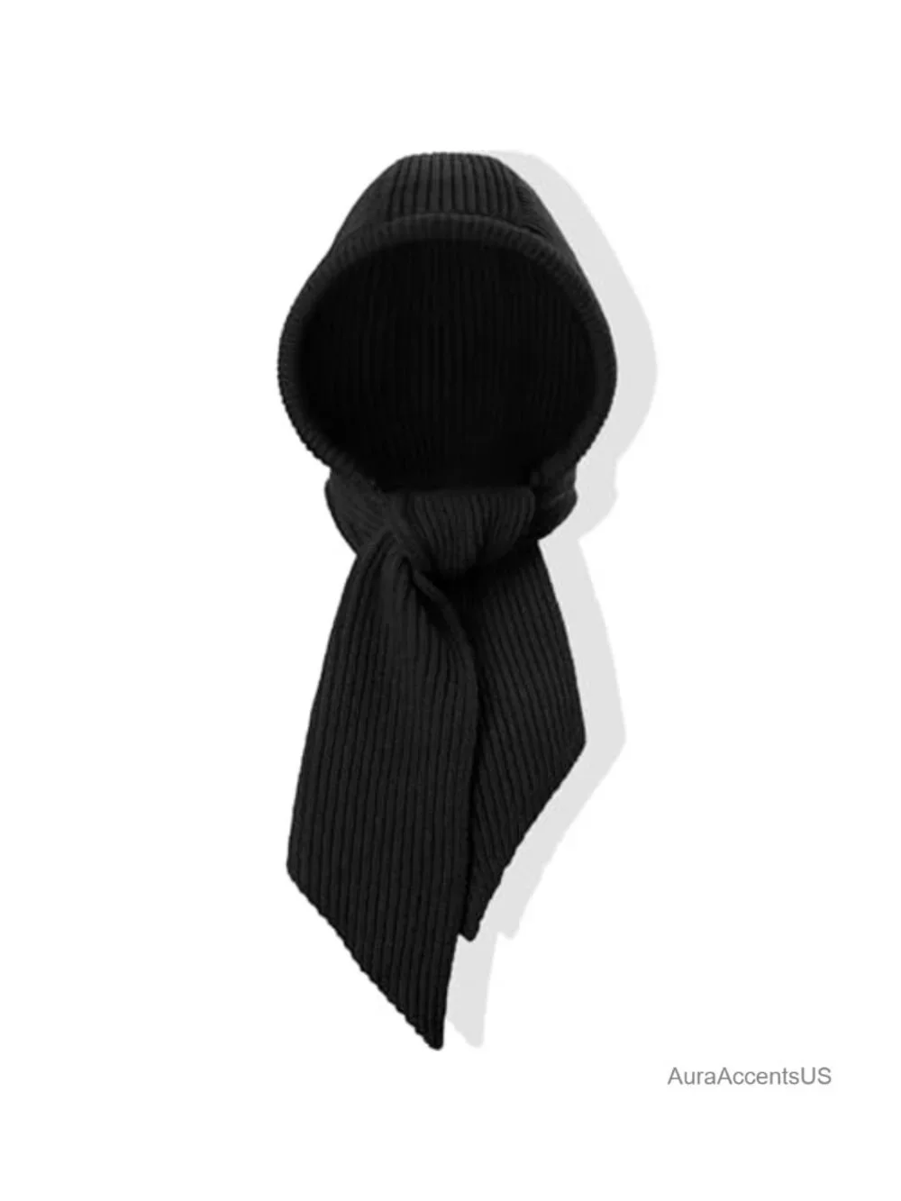 Women's Knit Balaclava Beanie with Scarf - Winter Warmth
